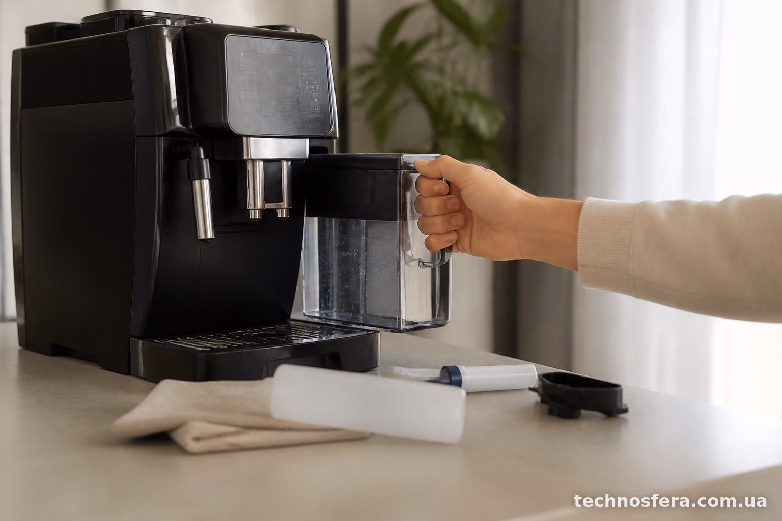 DeLonghi Magnifica Start: як зробити декальцинацію