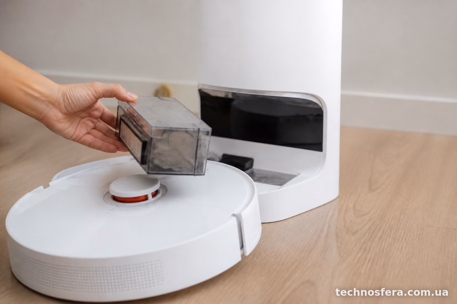 Dreame D10 Plus не бачить контейнер для пилу