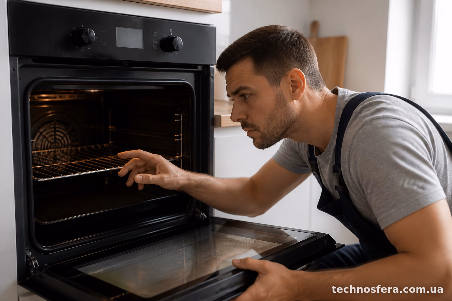 Духова шафа Electrolux EOF3H50BK не гріє: причини та що робити