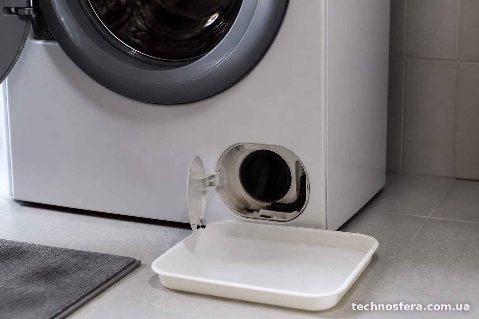 Gorenje WNHEI72SAS/UA не зливає воду